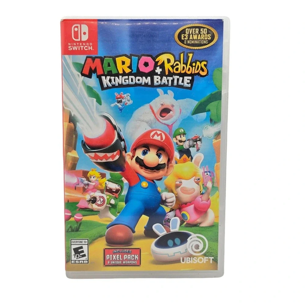 Nintendo‎ Switch Mario Rabbids Kingdom Battle Ubisoft Game Tested